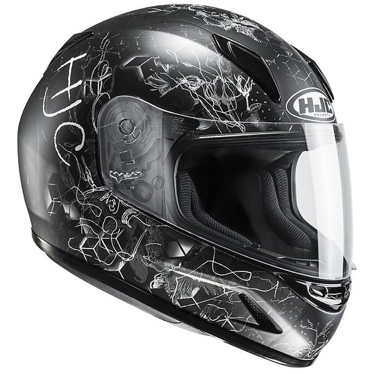 Integrated Baby Helmet HJC CL-Y MC5SF Black White