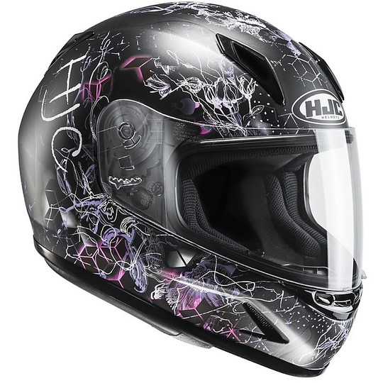 Integrated Baby Helmet HJC CL-Y MC8SF Black Pink