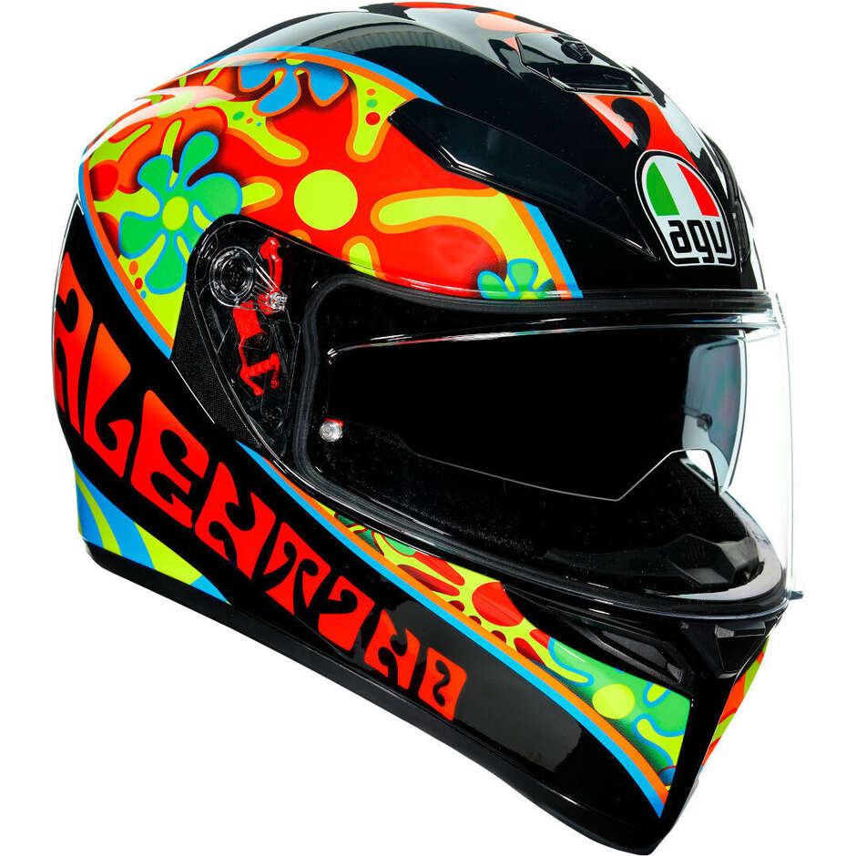 Integrierter Motorradhelm Agv K3 sv ROSSI VALENCIA 2003
