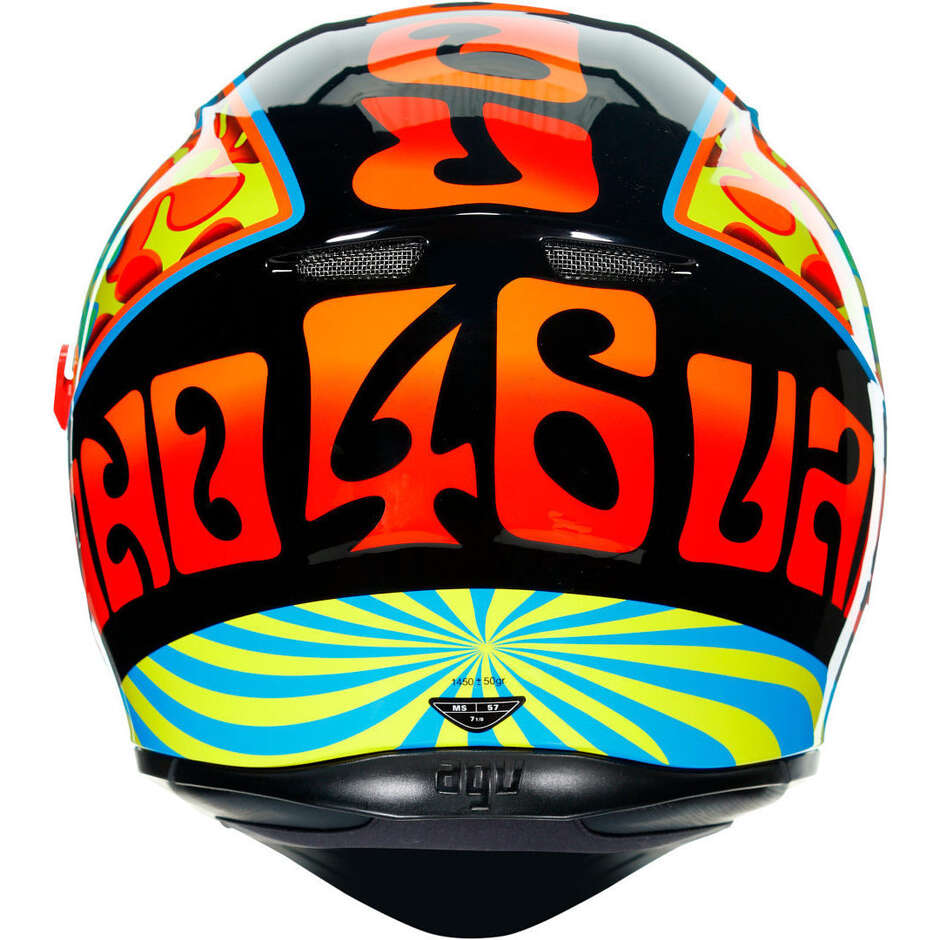 Integrierter Motorradhelm Agv K3 sv ROSSI VALENCIA 2003