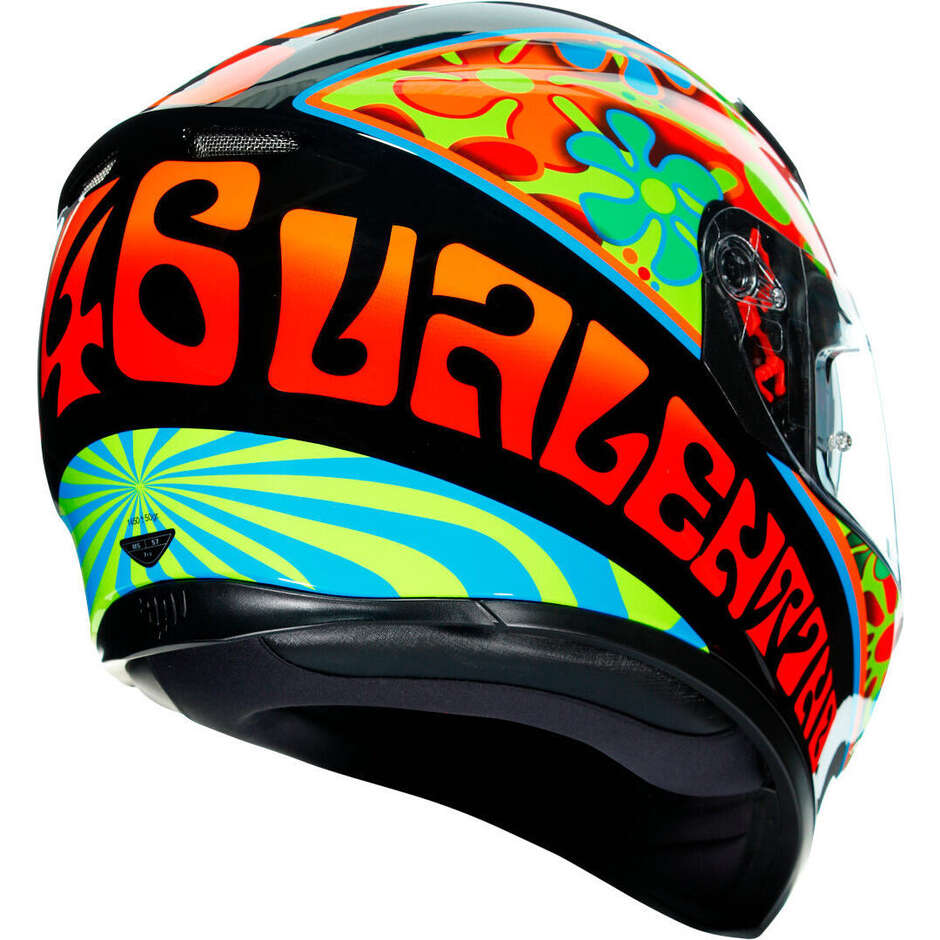 Integrierter Motorradhelm Agv K3 sv ROSSI VALENCIA 2003