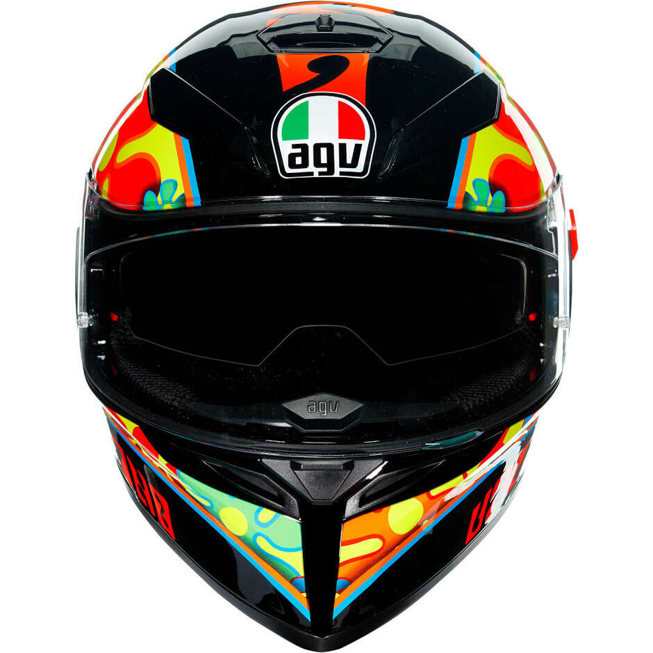 Integrierter Motorradhelm Agv K3 sv ROSSI VALENCIA 2003