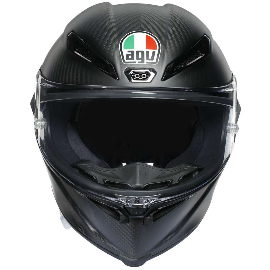 Integrierter Motorradhelm Agv PISTA GP RR Mono Matt Carbon