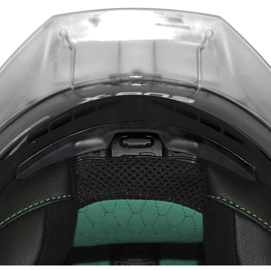 Integrierter Motorradhelm aus X-Lite Carbon X-803 RS Ultra Carbon HOT LAP 015 glänzend