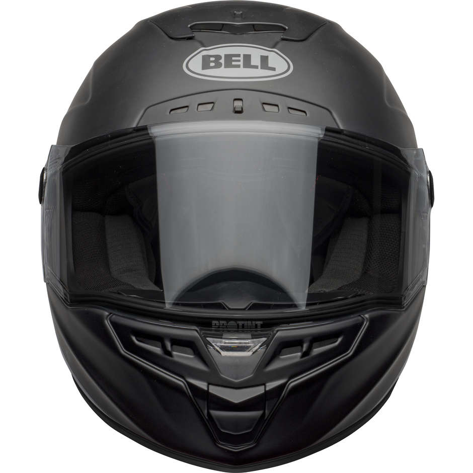 Integrierter Motorradhelm Bell STAR DLX MIPS SHOCKWAVE Schwarz Rot Matt glänzend