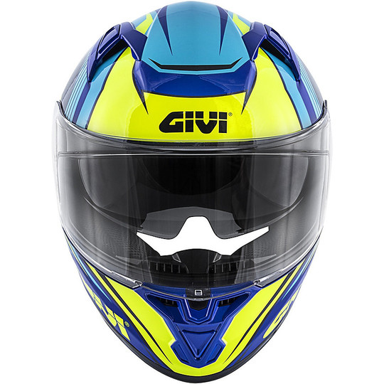Integrierter Motorradhelm Givi 50.6 STUTTGART Blue Yellow