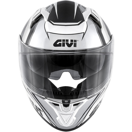 Integrierter Motorradhelm Givi 50.6 STUTTGART Matt Titanium White