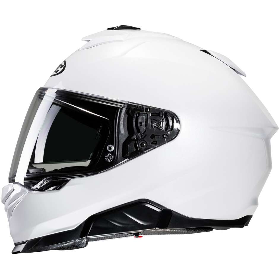 Integrierter Motorradhelm Hjc i71 White Pearl