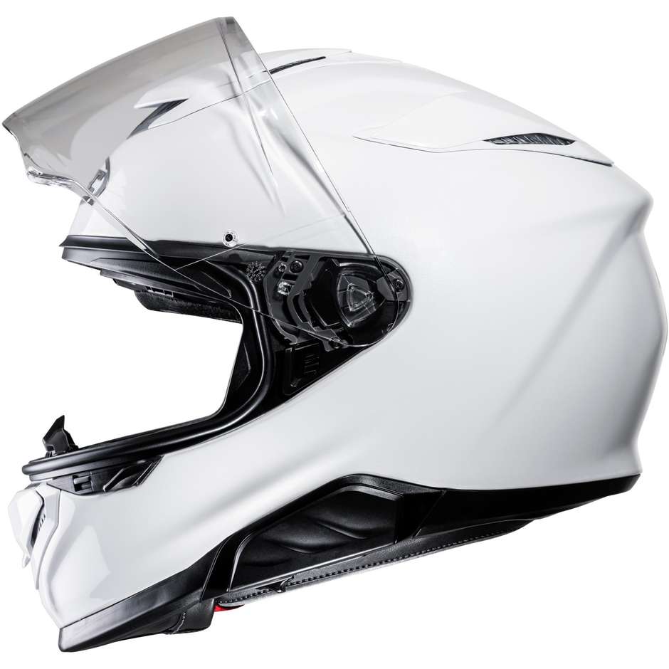 Integrierter Motorradhelm Hjc RPHA 71 White Pearl