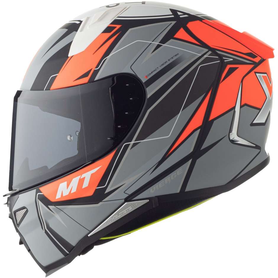 Integrierter Motorradhelm Mt Helm REVENGE 2 XAVI VIERGE A5 Matt Rot