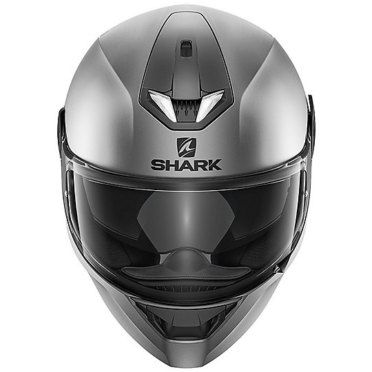 Integrierter Motorradhelm Shark SKWAL 2 Blank Anthrazit Matt