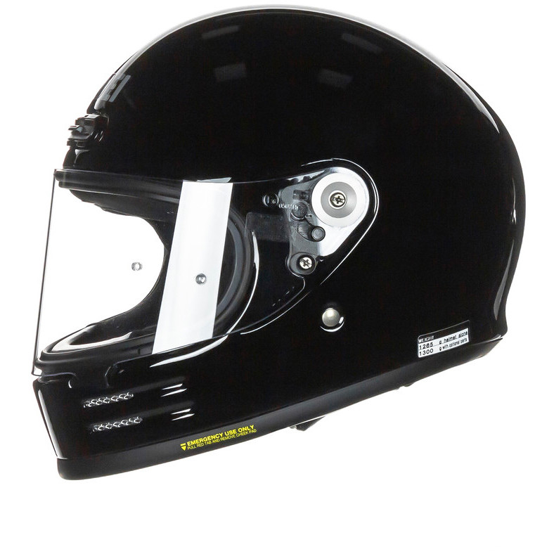 Integrierter Motorradhelm Shoei GLAMSTER 06 Glänzend Schwarz