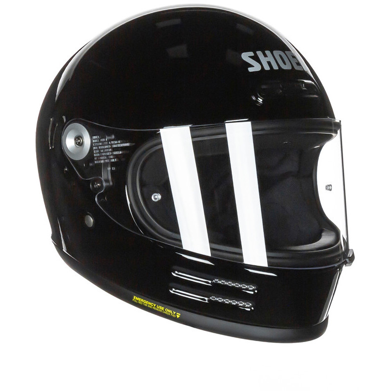 Integrierter Motorradhelm Shoei GLAMSTER 06 Glänzend Schwarz