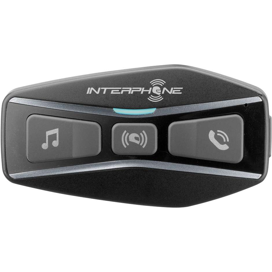 Interfono Moto Bluetooth Cellular Line U-COM 4 Singolo (x1 casco)