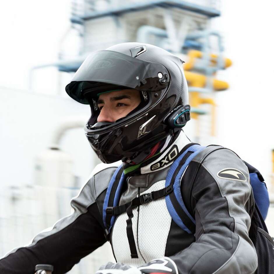 Interfono Moto Bluetooth Midland BTX2 PRO S Singolo Con HI-FI Speaker