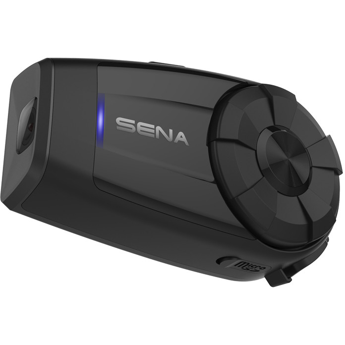 Interfono Moto Bluetooth SENA 10C Evo  Con Videocamera Integrata Singolo	