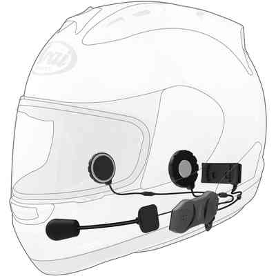 Sena IMPULSE casco modulare Tg-S con interfono MESH nero opaco h/k-nero  opaco