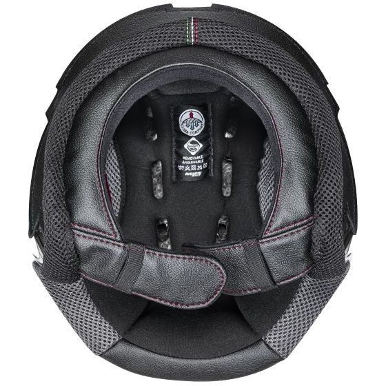 Interior Clima Confort Nola for Helmet N21 / N21 Visor Black Red