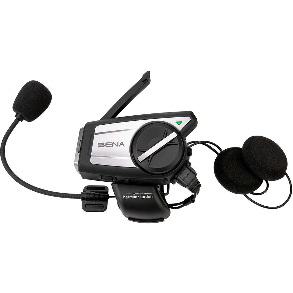 Interphone de moto en maille Harman Kardon Sena 50 C Sound avec caméra 4K intégrée