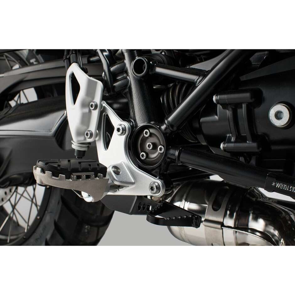 ION Sw-Motech FRS.07.011.10800/S Adjustable Footrest Kit for BMW R nineT Scrambler (2016 >) / R nineT GS (2016 >)