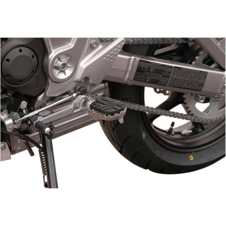 ION Sw-Motech FRS.08.011.10001/S Verstellbares Fußrasten-Kit für KAWASAKI VERSYS 650 / ZRX 1200 / Z 100 / Z 900 RS