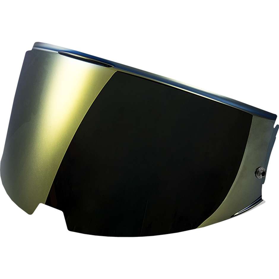 Iridium Gold Ls2 Visor for FF906 ADVANT Helmet Prepared for Pinlock