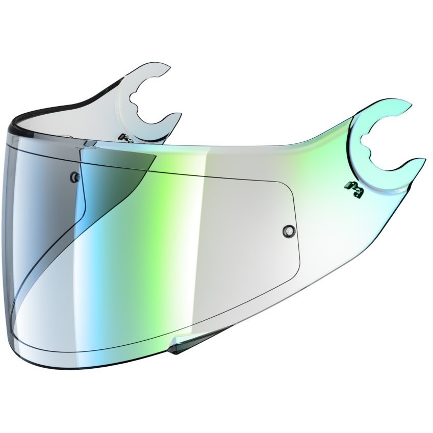 Iridium Green Shark visor for SKWAL 2 / SPARTAN 1.2 / D-SKWAL Helmet