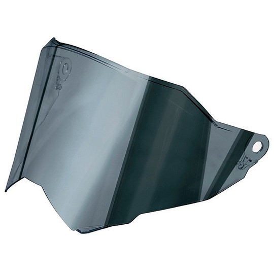 Iridium Silver Dual1 AGV visor for AX9 Helmet Prepared for Pinlock