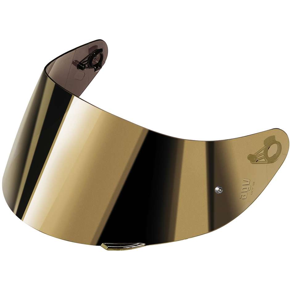Iridium Visier GT4 Gold Für Helme FTS K5 s / K3 sv (XS-S-MS) Vorbereitet für Pinlock