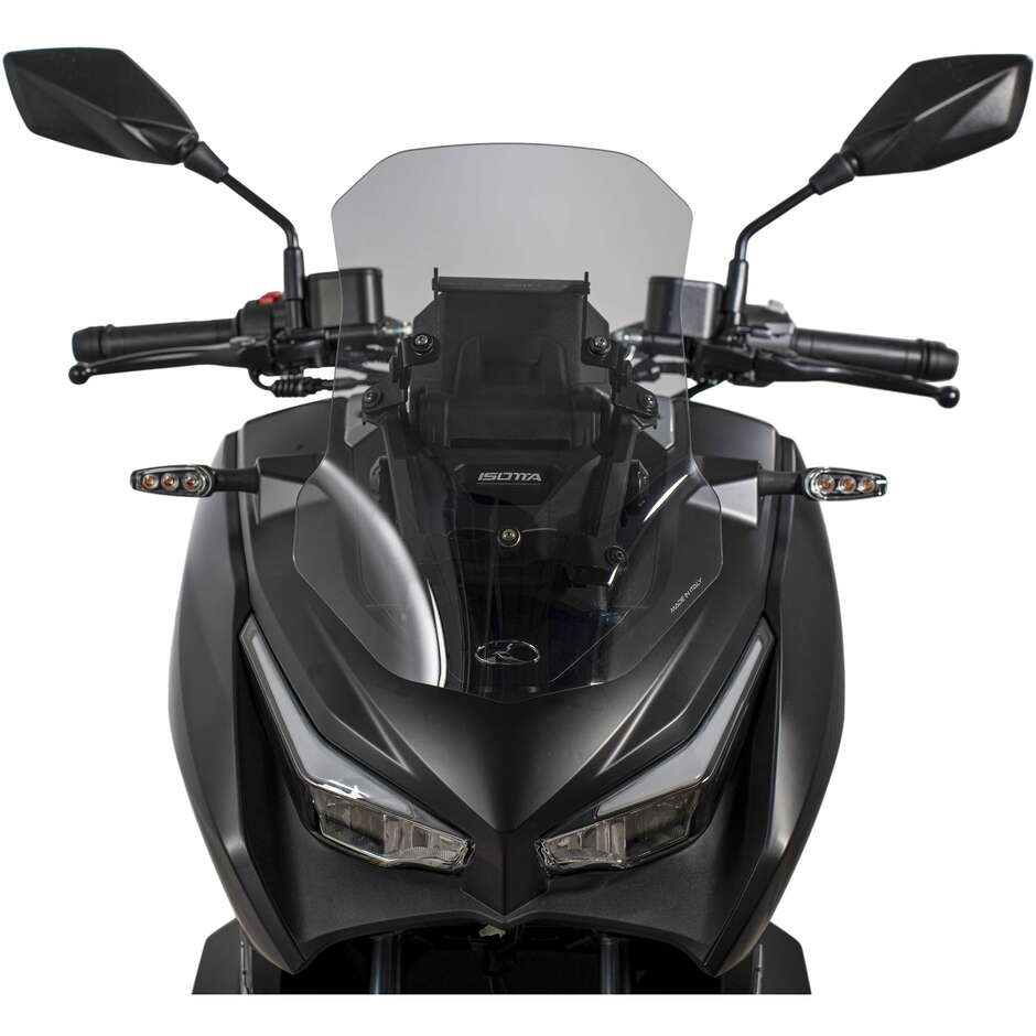 Isotta City MAX Windschutzscheibe für Kymco Dink 125 ab 2025, Hellgrau