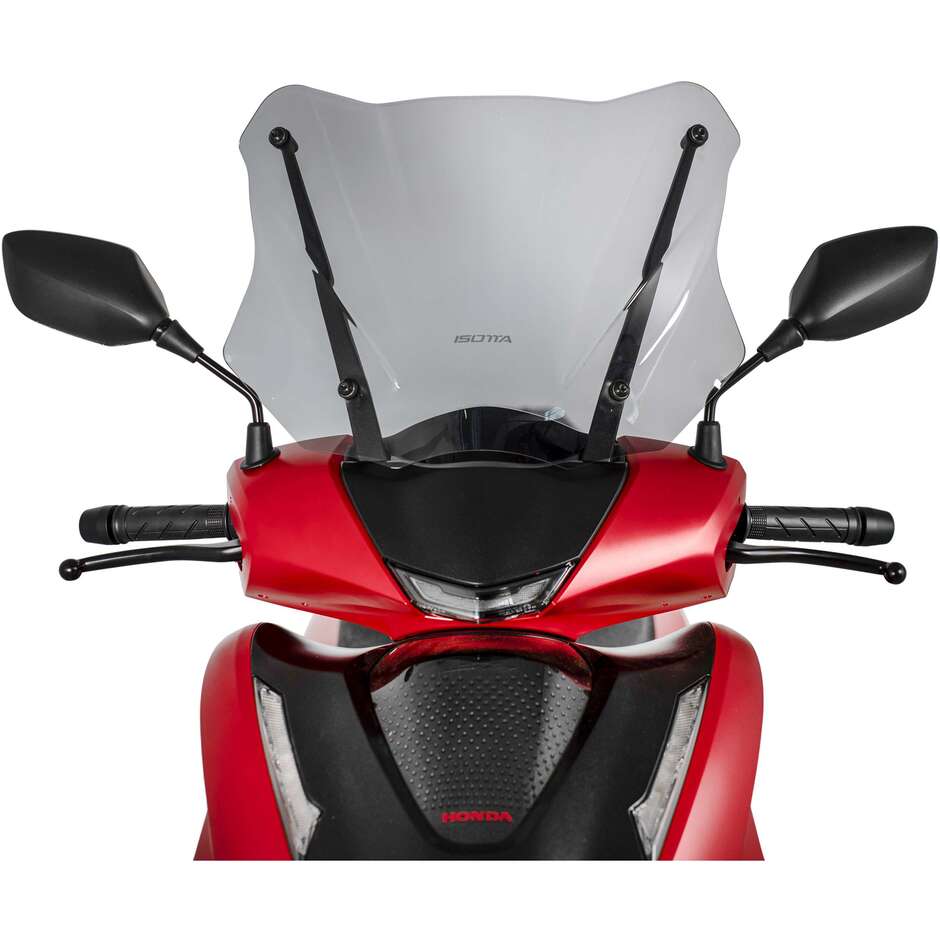 Isotta City Sport Scooter Windshield for HONDA SH 125i / 350i From 2025 Light Smoke