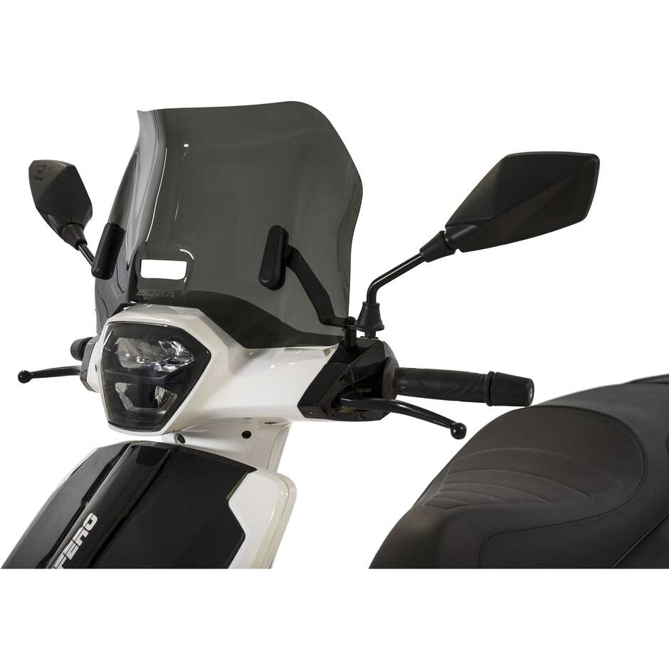 Isotta City Sport Velocifero City One 125 Dark Smoke Windshield