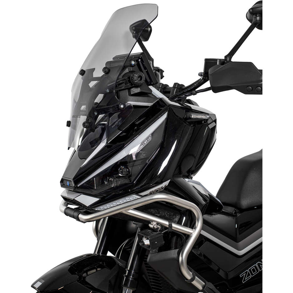 Isotta City Windschutzscheibe für Zontes 368 G ab 2024, hellgrau getönt