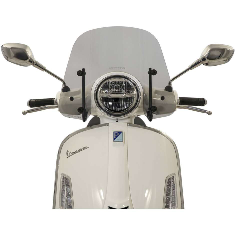 Isotta Classic windshield for Vespa GTS 310 from 2025 Light Smoke