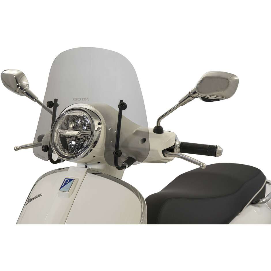 Isotta Classic windshield for Vespa GTS 310 from 2025 Light Smoke