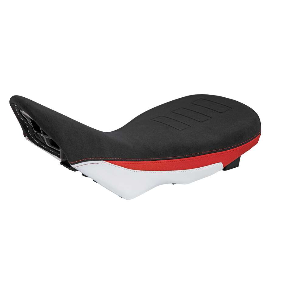 Isotta Comfort Pilot Saddle For Yamaha Tenere 700 From 2019 Black White Red