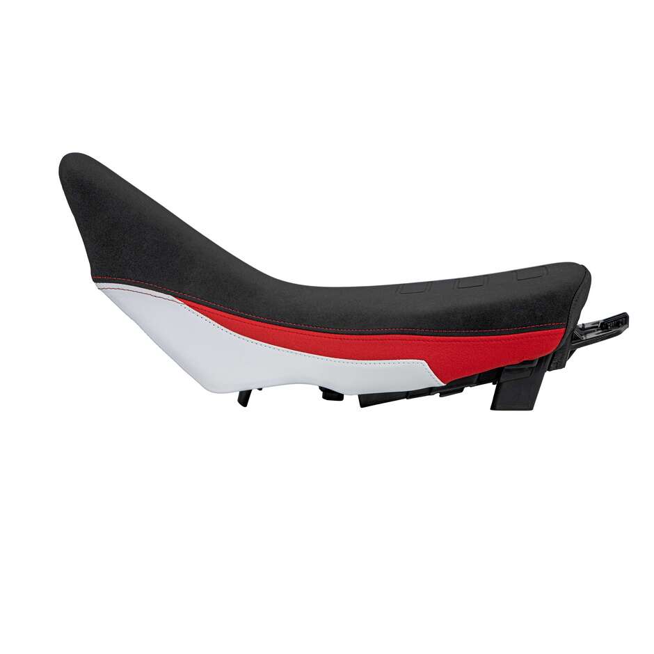 Isotta Comfort Pilot Saddle For Yamaha Tenere 700 From 2019 Black White Red