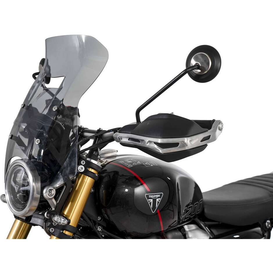 Isotta Endurance Race Plus Windshield for Triumph Scrambler 1200 X / XE Light Smoke
