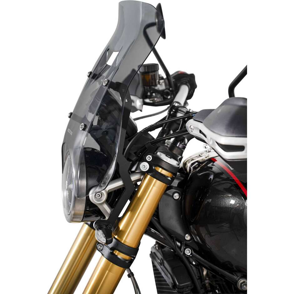 Isotta Endurance Race Windschutzscheibe für Triumph Scrambler 1200 X / XE, hellgrau