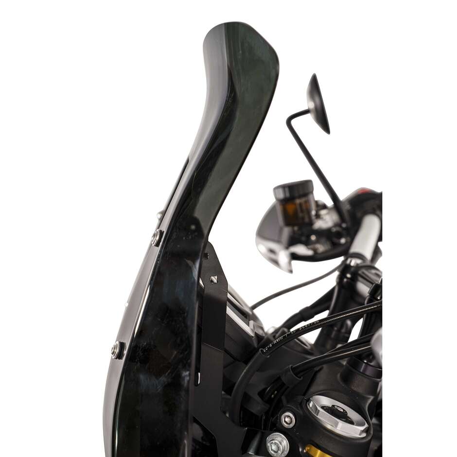Isotta Endurance Race Windshield for Triumph Scrambler 1200 X / XE Dark Smoke