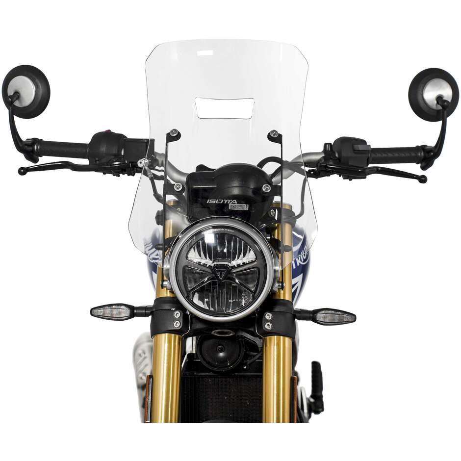 Isotta Endurance Race Windshield for Triumph Speed 400 from 2025 Clear