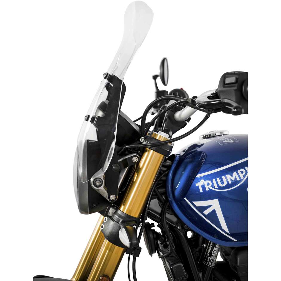Isotta Endurance Race Windshield for Triumph Speed 400 from 2025 Clear