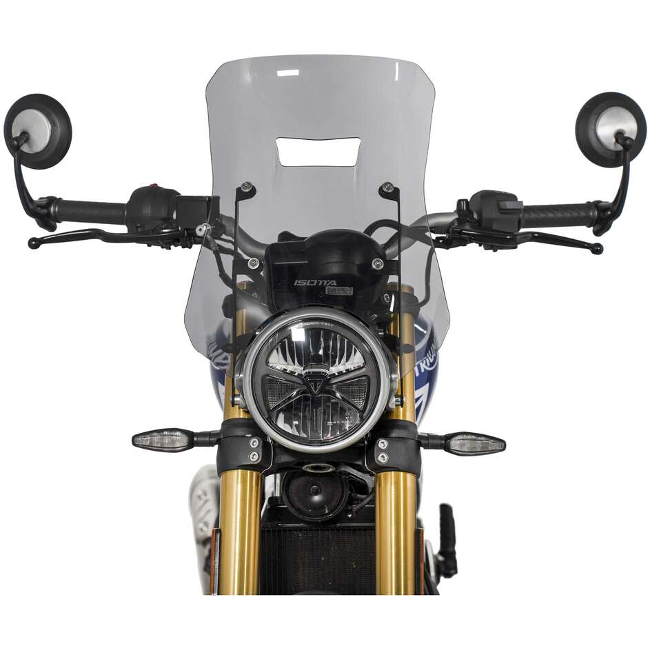 Isotta Endurance Race Windshield for Triumph Speed 400 from 2025 Light Smoke