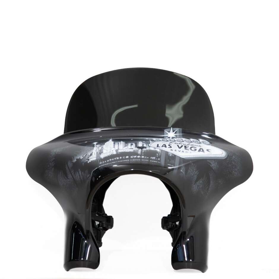 Isotta High Protection Windshield For HARLEY DAVIDSON SPORT GLIDE 107 2022 Light Smoke