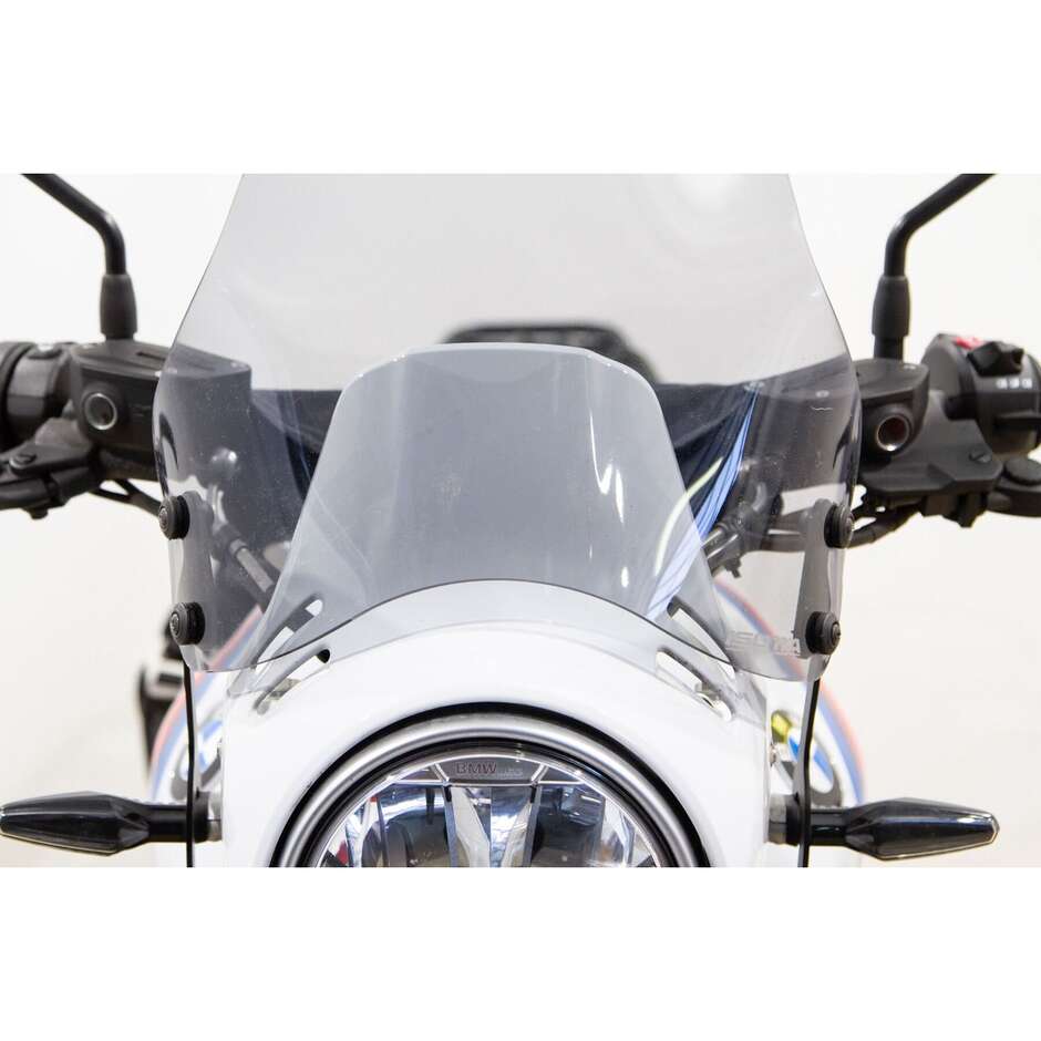 Isotta High Windshield For BMW NINE T URBAN GS 1200 Light Smoke
