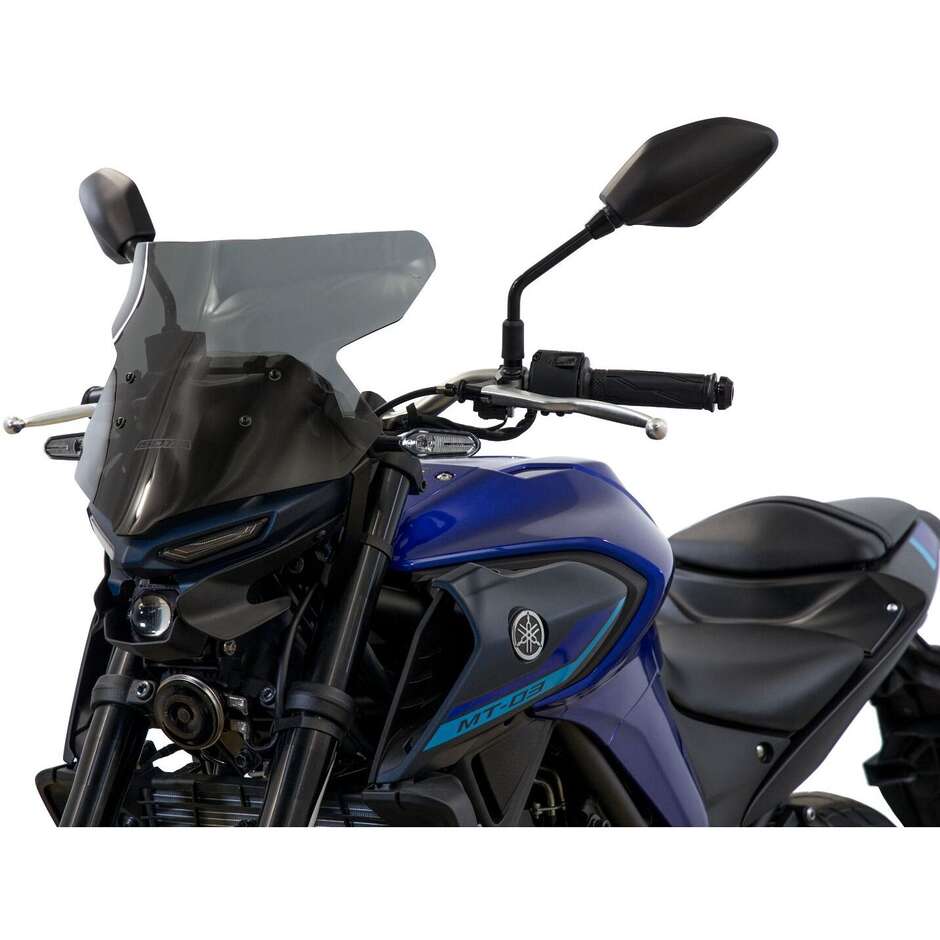 Isotta High Windshield For Yamaha MT-03 2022-24 Dark Smoke