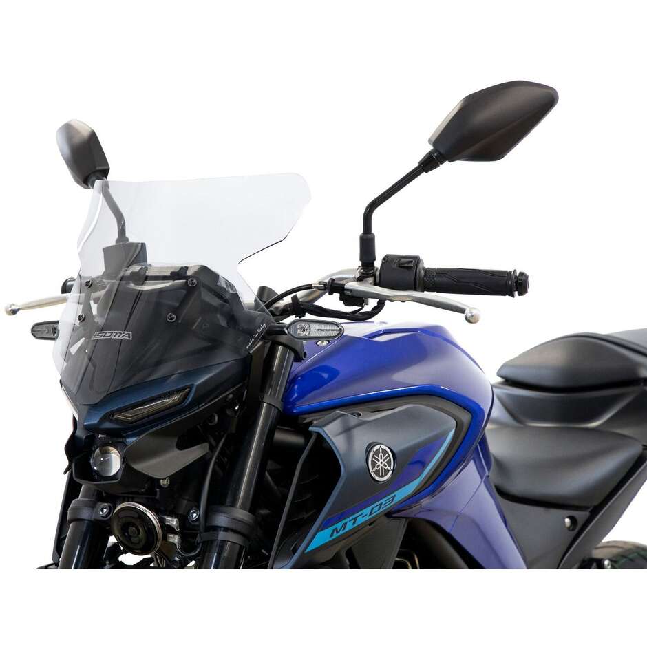 Isotta High Windshield For Yamaha MT-03 2022-24 Light Smoke