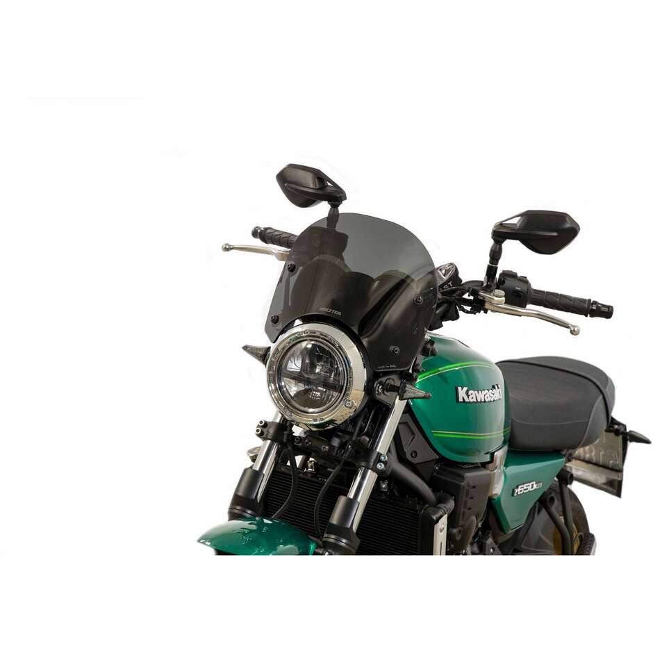 Isotta Low Fairing For Kawasaki Z650 RS 2022/2023 Dark Smoke