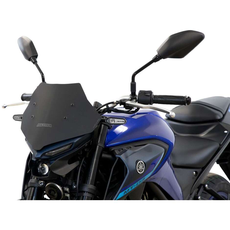 Isotta Low Fairing For Yamaha MT-03 2022-24 Matt Black