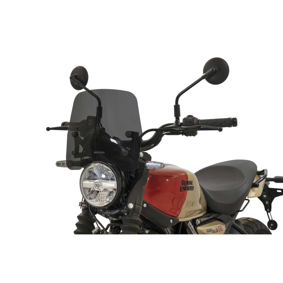 Isotta Low Fairing für ROYAL ENFIELD Guerrilla 450 Dark Smoke